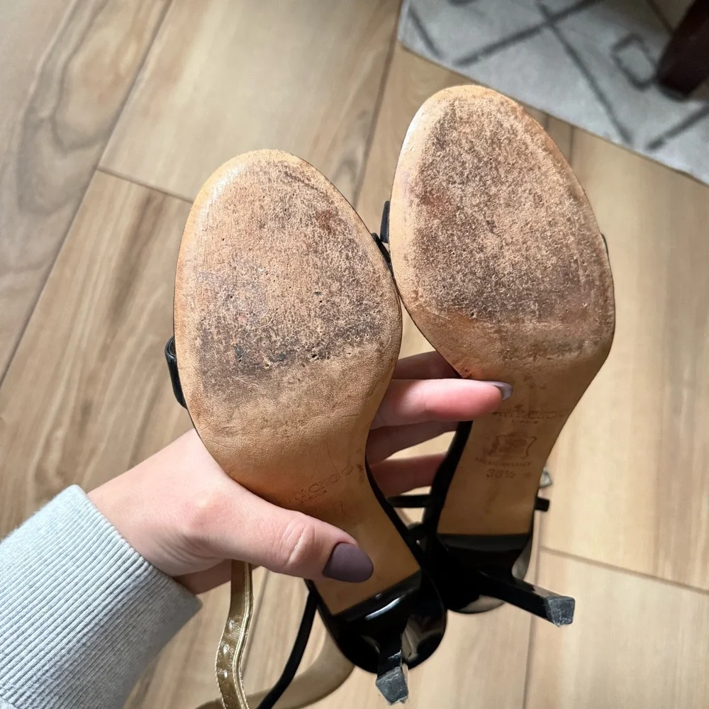 Jimmy Choo T-Strap Sandals - Picture 10 of 12